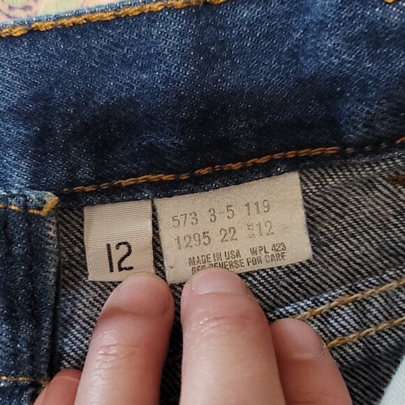 Vintage Rare 1973 Orange Tab Ladies Levi's Great Condition! - Picture 5 of 12